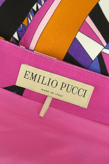 EMILIO PUCCI（エミリオプッチ）の古着「フィッシュテール膝丈スカート（スカート）」大画像６へ