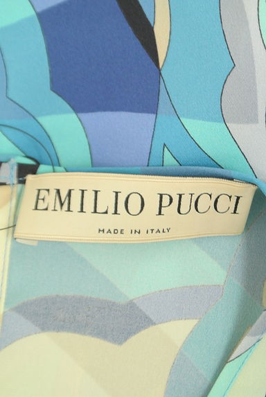EMILIO PUCCI（エミリオプッチ）の古着「フレアスリーブ膝上ストレッチワンピース（ワンピース・チュニック）」大画像６へ