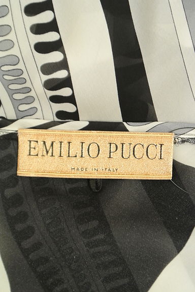 EMILIO PUCCI（エミリオプッチ）の古着「ドロストシアーブラウス（カットソー・プルオーバー）」大画像６へ