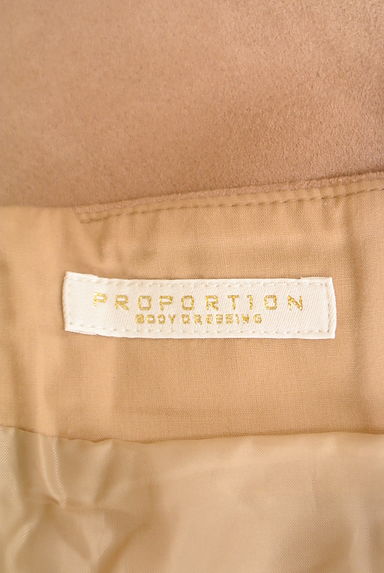 PROPORTION BODY DRESSING（プロポーションボディ ドレッシング）の古着「スウェード調ミモレスカート（ロングスカート・マキシスカート）」大画像６へ