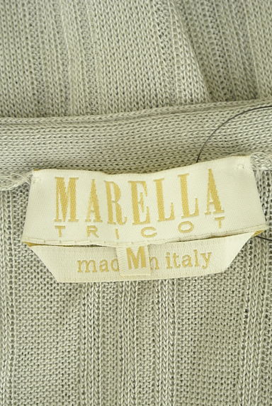 MARELLA（マレーラ）の古着「透かし編みリブニットカーディガン（カーディガン・ボレロ）」大画像６へ