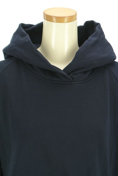 BLACK BY MOUSSY（ブラックバイマウジー）の古着「８分袖スウェットパーカー（スウェット・パーカー）」大画像４へ