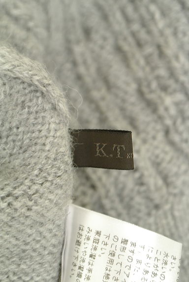 COMME CA（コムサ）の古着「KT KIYOKO TAKASE ケーブルニット（セーター）」大画像６へ