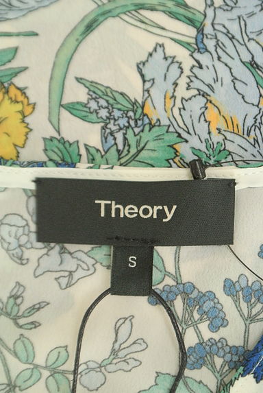 theory（セオリー）の古着「花柄カットソー（カットソー・プルオーバー）」大画像６へ