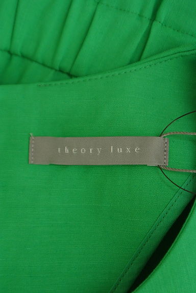 theory luxe（セオリーリュクス）の古着「ウエストゴムリネン混膝下ワンピース（ワンピース・チュニック）」大画像６へ
