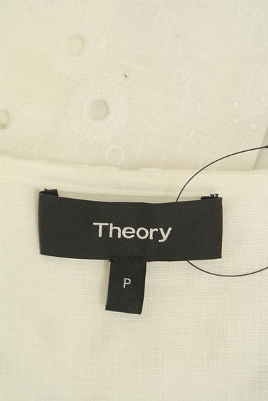 theory（セオリー）の古着「カットワークレースカットソー（カットソー・プルオーバー）」大画像６へ