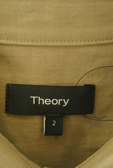 theory（セオリー）の古着「紐ベルト付きロングシャツワンピース（ワンピース・チュニック）」大画像６へ