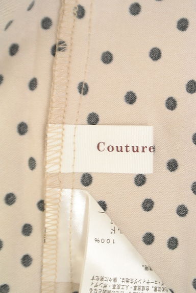 Couture Brooch（クチュールブローチ）の古着「フロントタックドットカットソー（カットソー・プルオーバー）」大画像６へ
