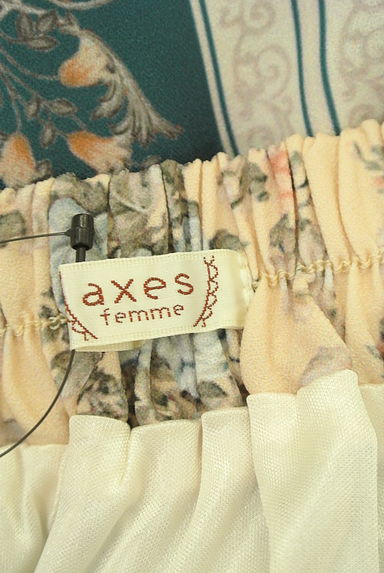 axes femme（アクシーズファム）の古着「ベルト付き花柄ロングスカート（ロングスカート・マキシスカート）」大画像６へ