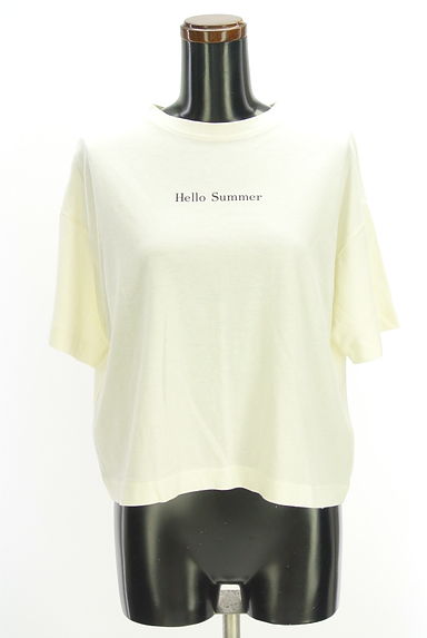 OPAQUE.CLIP（オペークドットクリップ）の古着「ロゴTシャツ（Ｔシャツ）」大画像１へ