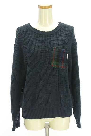 URBAN RESEARCH Sonny Label（サニーレーベル）の古着「チェックポケット付きニット（ニット）」大画像１へ