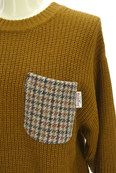 URBAN RESEARCH Sonny Label（サニーレーベル）の古着「チェックポケット付きニット（ニット）」大画像４へ