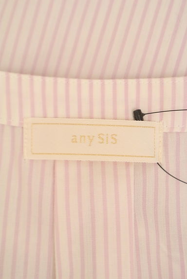 anySiS（エニィスィス）の古着「花刺繍入りスカラップカットソー（カットソー・プルオーバー）」大画像６へ