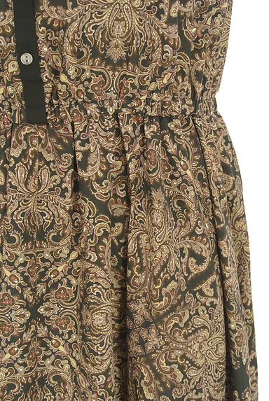 URBAN RESEARCH Sonny Label（サニーレーベル）の古着「ペイズリー柄ロングワンピース（ワンピース・チュニック）」大画像５へ