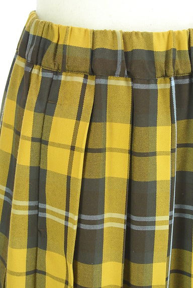 URBAN RESEARCH Sonny Label（サニーレーベル）の古着「配色チェックロングプリーツスカート（ロングスカート・マキシスカート）」大画像４へ