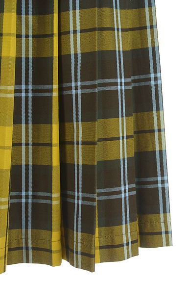 URBAN RESEARCH Sonny Label（サニーレーベル）の古着「配色チェックロングプリーツスカート（ロングスカート・マキシスカート）」大画像５へ