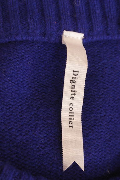 Dignite collier（ディニテ　コリエ）の古着「ラウンドヘムカラーニット（ニット）」大画像６へ