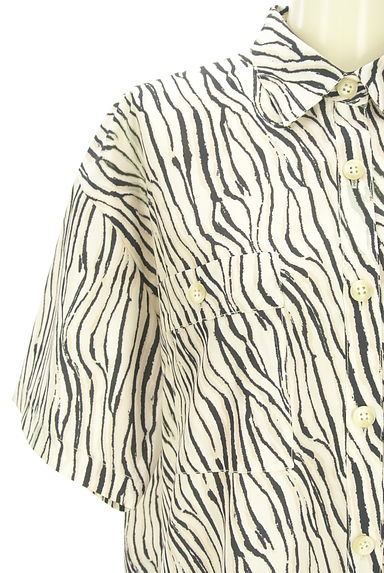 JOURNAL STANDARD（ジャーナルスタンダード）の古着「柄ワイドシャツ（ブラウス）」大画像４へ