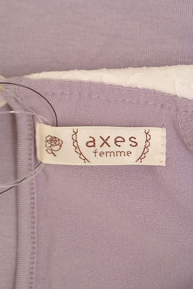 axes femme（アクシーズファム）の古着「レースビッグカラーカットソー（カットソー・プルオーバー）」大画像６へ