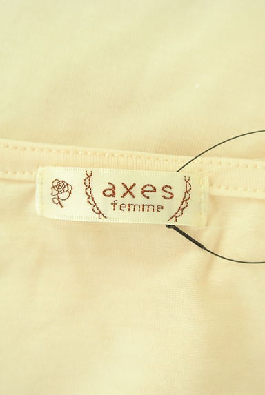 axes femme（アクシーズファム）の古着「フロントリボンレースカットソー（カットソー・プルオーバー）」大画像６へ
