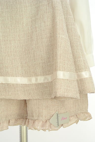 Ank Rouge（アンクルージュ）の古着「フロントリボンラメコンビネゾン（コンビネゾン・オールインワン）」大画像５へ