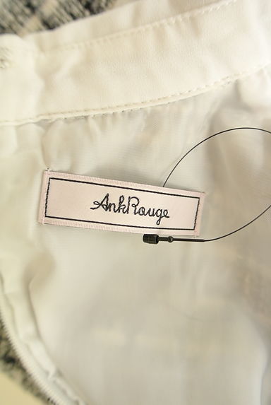 Ank Rouge（アンクルージュ）の古着「シフォン切り替えチェックミニワンピース（ワンピース・チュニック）」大画像６へ