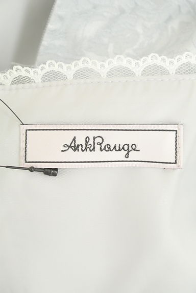 Ank Rouge（アンクルージュ）の古着「ダマスク柄光沢プリーツミニワンピース（ワンピース・チュニック）」大画像６へ