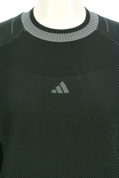adidas（アディダス）の古着「ラグランメッシュ編みニット（ニット）」大画像４へ