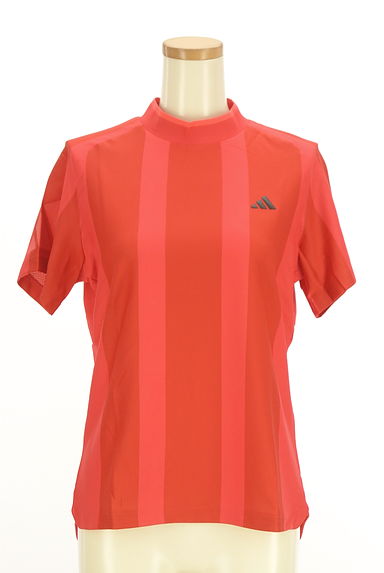 adidas（アディダス）の古着「モックネックメッシュカットソー（カットソー・プルオーバー）」大画像１へ