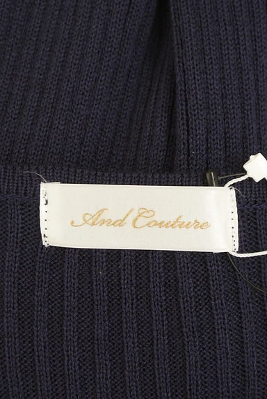 And Couture（アンドクチュール）の古着「アシメ配色膝下ニットワンピース（ワンピース・チュニック）」大画像６へ
