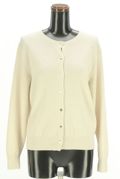 NATURAL BEAUTY BASIC（ナチュラルビューティベーシック）の古着「カシミヤ混ニットカーディガン（カーディガン・ボレロ）」大画像１へ