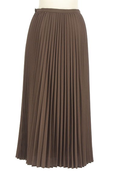 NATURAL BEAUTY BASIC（ナチュラルビューティベーシック）の古着「プリーツロングスカート（ロングスカート・マキシスカート）」大画像２へ