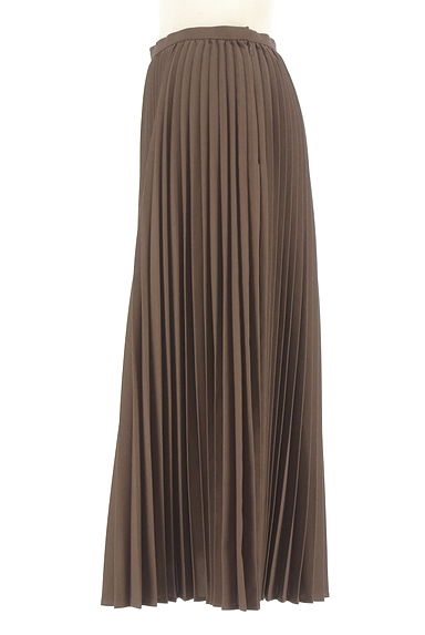 NATURAL BEAUTY BASIC（ナチュラルビューティベーシック）の古着「プリーツロングスカート（ロングスカート・マキシスカート）」大画像３へ