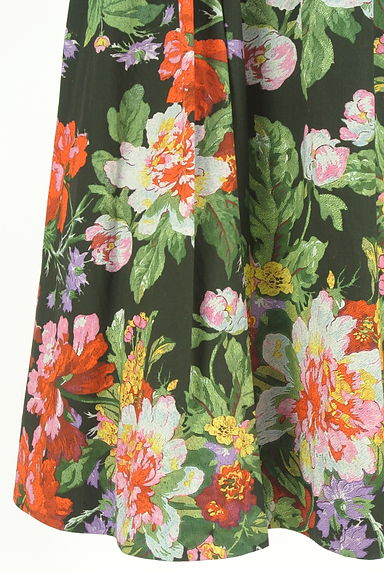 JENNE（ジェンヌ）の古着「花柄ロングフレアスカート（ロングスカート・マキシスカート）」大画像５へ