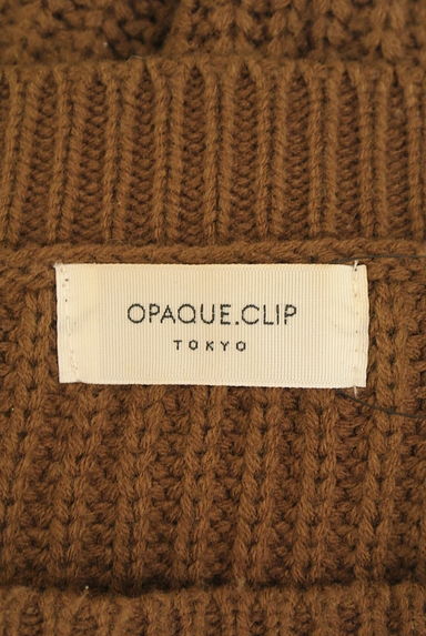 OPAQUE.CLIP（オペークドットクリップ）の古着「ボートネックニット（ニット）」大画像６へ