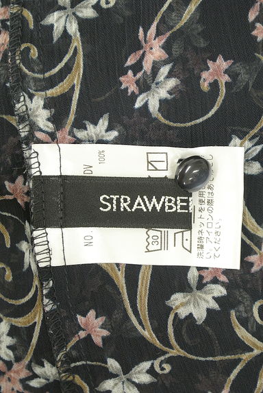 STRAWBERRY-FIELDS（ストロベリーフィールズ）の古着「花柄シフォンカットソー（カットソー・プルオーバー）」大画像６へ