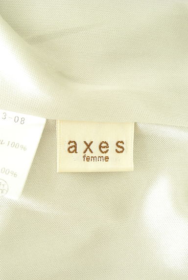 axes femme（アクシーズファム）の古着「花柄ドロスト膝丈ワンピース（ワンピース・チュニック）」大画像６へ