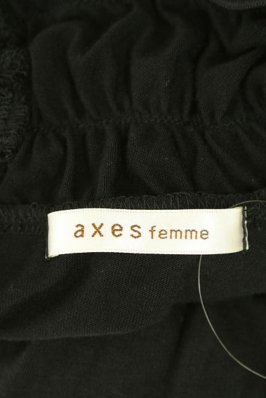 axes femme（アクシーズファム）の古着「フリルハイネックカットソー（カットソー・プルオーバー）」大画像６へ