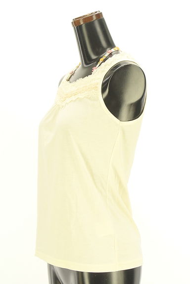 axes femme（アクシーズファム）の古着「レースタンクトップ（キャミソール・タンクトップ）」大画像３へ