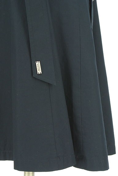 BURBERRY BLUE LABEL（バーバリーブルーレーベル）の古着「ベルト付き肩フリル膝丈シャツワンピース（ワンピース・チュニック）」大画像５へ