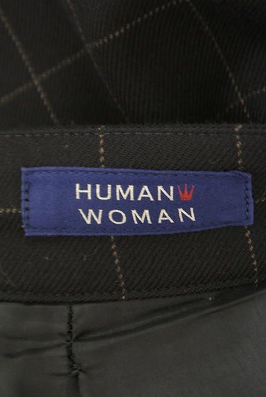 HUMAN WOMAN（ヒューマンウーマン）の古着「チェック柄ミモレパンツ（パンツ）」大画像６へ