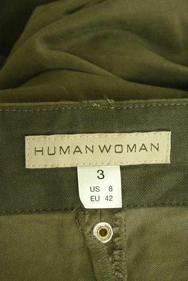 HUMAN WOMAN（ヒューマンウーマン）の古着「ドロストヘムパンツ（パンツ）」大画像６へ