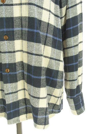 45R（４５アール）の古着「チェック柄フランネルシャツ（カジュアルシャツ）」大画像４へ