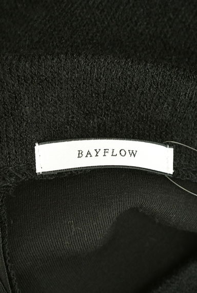 BAYFLOW（ベイフロー）の古着「ボリューム袖モックネックニットワンピース（ワンピース・チュニック）」大画像６へ