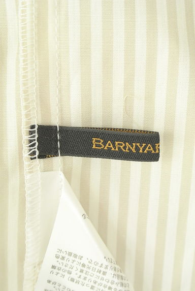 BARNYARDSTORM（バンヤードストーム）の古着「フリル袖ストライプカットソー（カットソー・プルオーバー）」大画像６へ