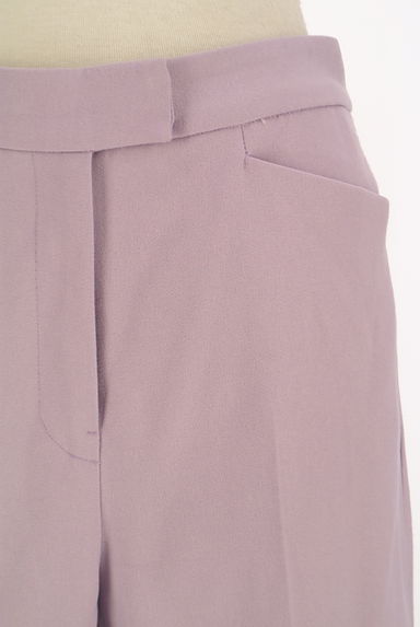 NATURAL BEAUTY BASIC（ナチュラルビューティベーシック）の古着「センタープレスセミワイドパンツ（パンツ）」大画像４へ