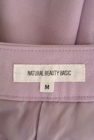 NATURAL BEAUTY BASIC（ナチュラルビューティベーシック）の古着「センタープレスセミワイドパンツ（パンツ）」大画像６へ