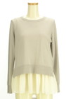 NATURAL BEAUTY BASIC（ナチュラルビューティベーシック）の古着「ニット」前