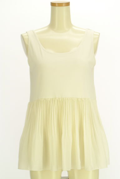 NATURAL BEAUTY BASIC（ナチュラルビューティベーシック）の古着「ニット＋プリーツシフォンタンク（ニット）」大画像５へ