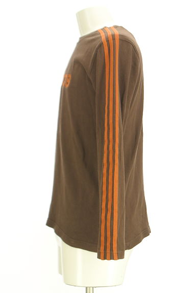 adidas（アディダス）の古着「スリーラインTシャツ（カットソー・プルオーバー）」大画像３へ